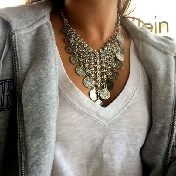 Кольє з монетами Кольчужка Кольє з монетами Кольчужка