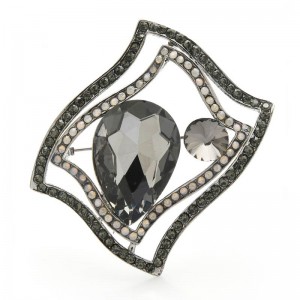 Брошка абстракція прямокутник Брошка абстракція прямокутник