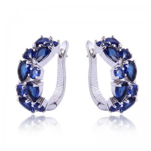 Серьги с камнями Multicolor Zircon Серьги с камнями Multicolor Zircon
