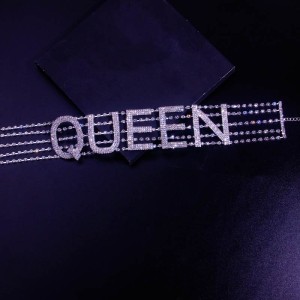 Чокер с кристаллами QUEEN Королева