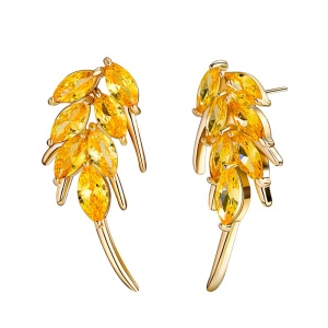 Серьги гвоздики колосок Пшеница Серьги гвоздики колосок Пшеница