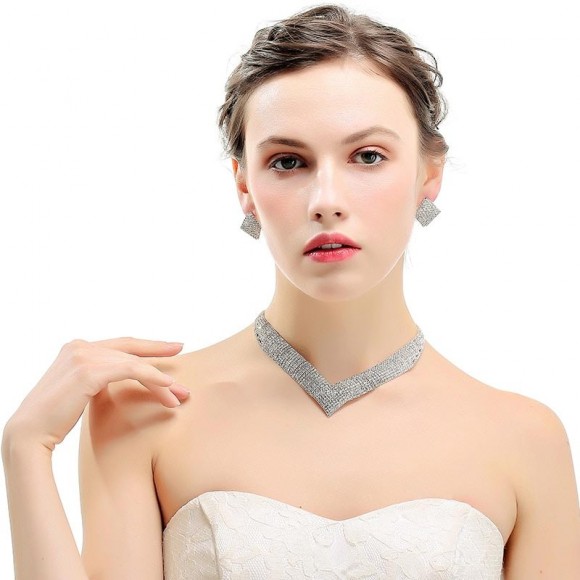 Набор украшений Ромб: колье и серьги Набор украшений Ромб: колье и серьги