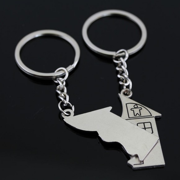 Парный брелок Дом Парный брелок Дом
