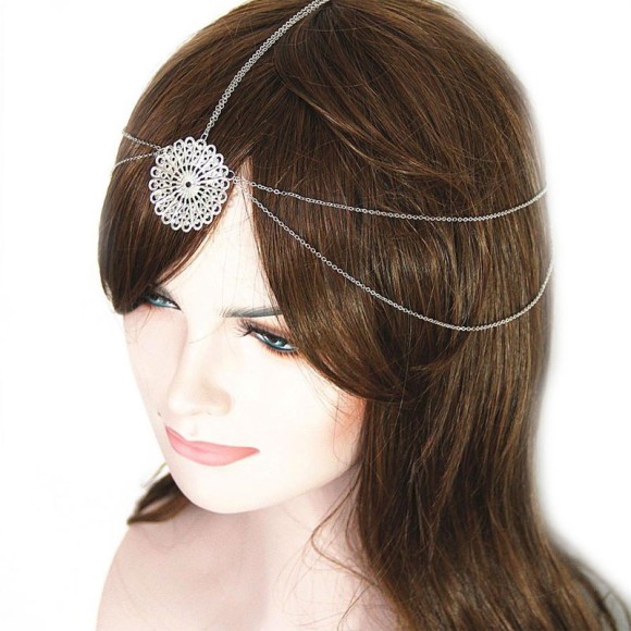 Ободок для волос Ажурная монетка Ободок для волос Ажурная монетка