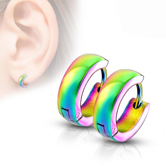 Чоловічі сережки кільця зі сталі Spikes Ring SE-2003 Чоловічі сережки кільця зі сталі Spikes Ring SE-2003