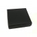 Подарочная коробка черная квадрат (для бижутерии)