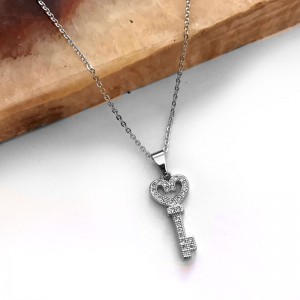 Кулон с цепочкой Ключик от сердце Кулон с цепочкой Ключик от сердце