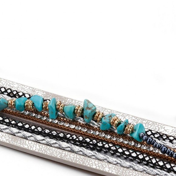 Женский кожаный браслет Кларк