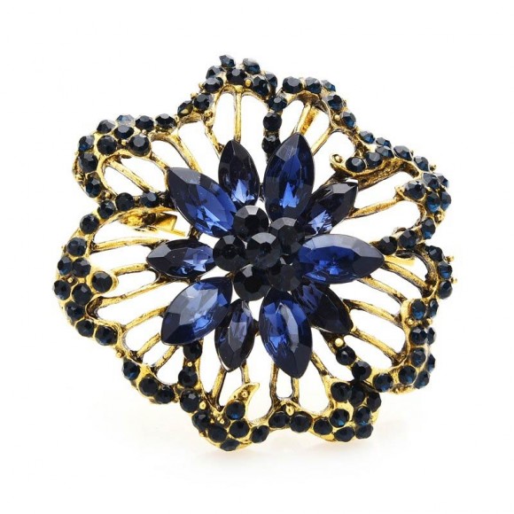 Брошка елегантна квітка Брошка елегантна квітка