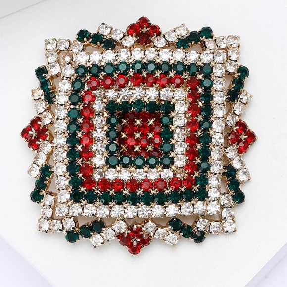 Брошь орнамент вышиванки