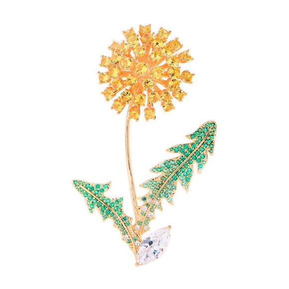 Премиум брошь одуванчик Премиум брошь одуванчик