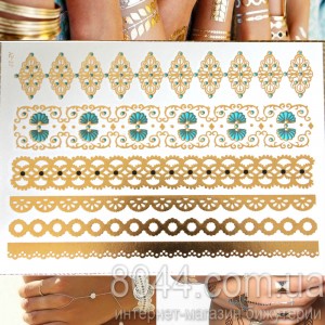 Флеш тату металева — Набір асорті YS-22