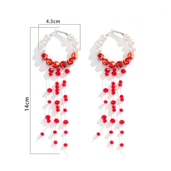 Сережки довгі Яскраве Сяйво